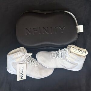Nfinity Titan White High-Top N-F 1012 Sneakers